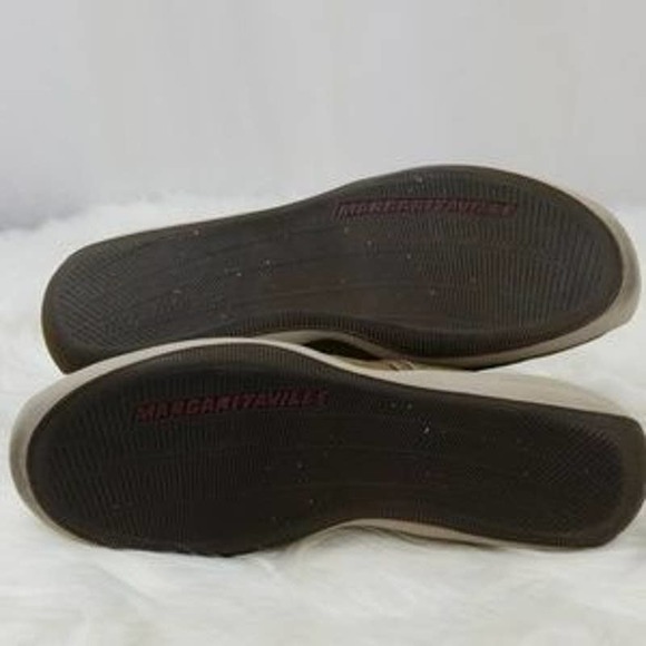 Margaritaville Boat Lace Up Mens Shoes Tan/Brown Sz 8.5 - Picture 7 of 8